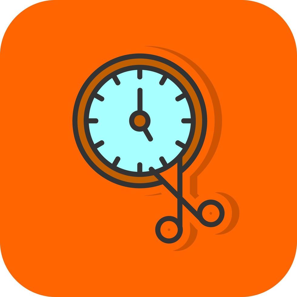 Cut TIme Vector Icon Design