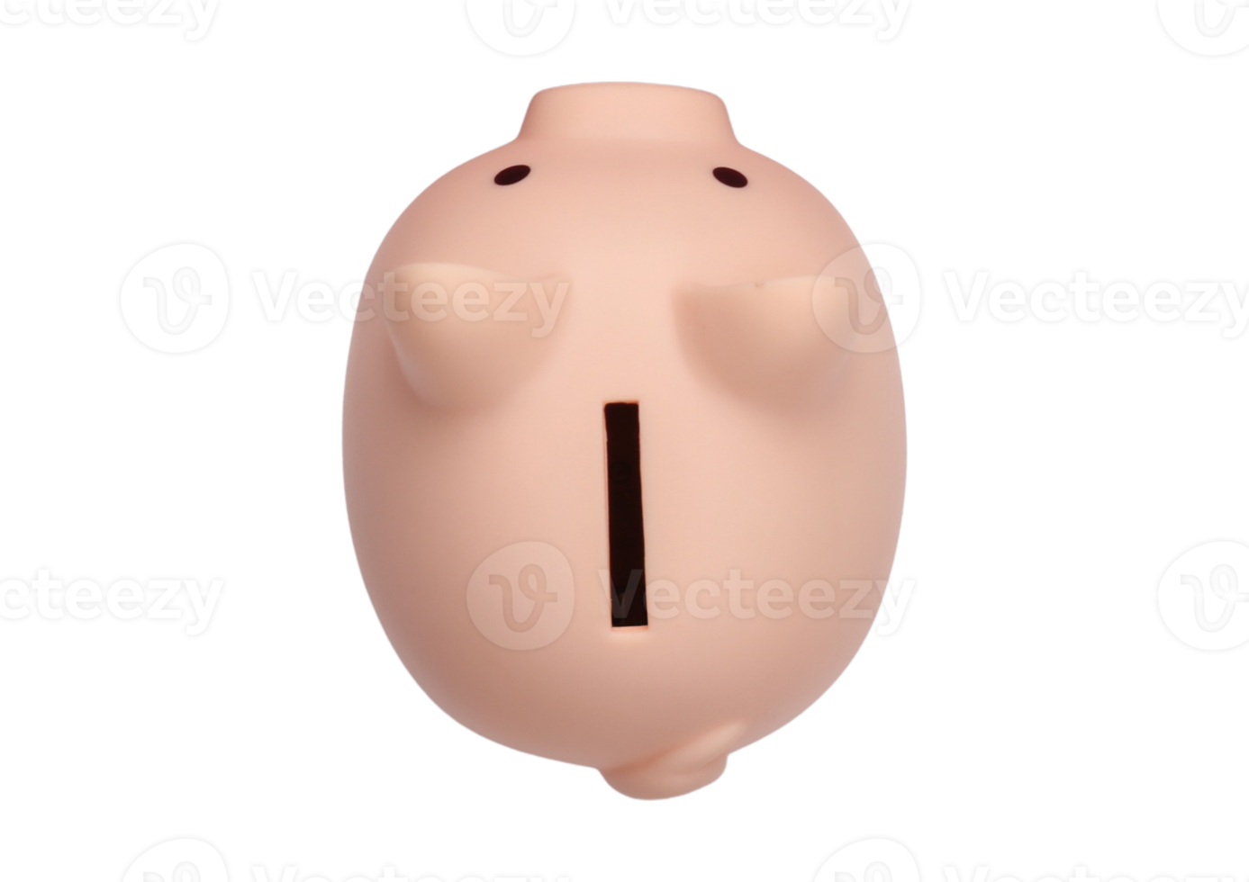 Pink piggy bank isolated on a transparent background png
