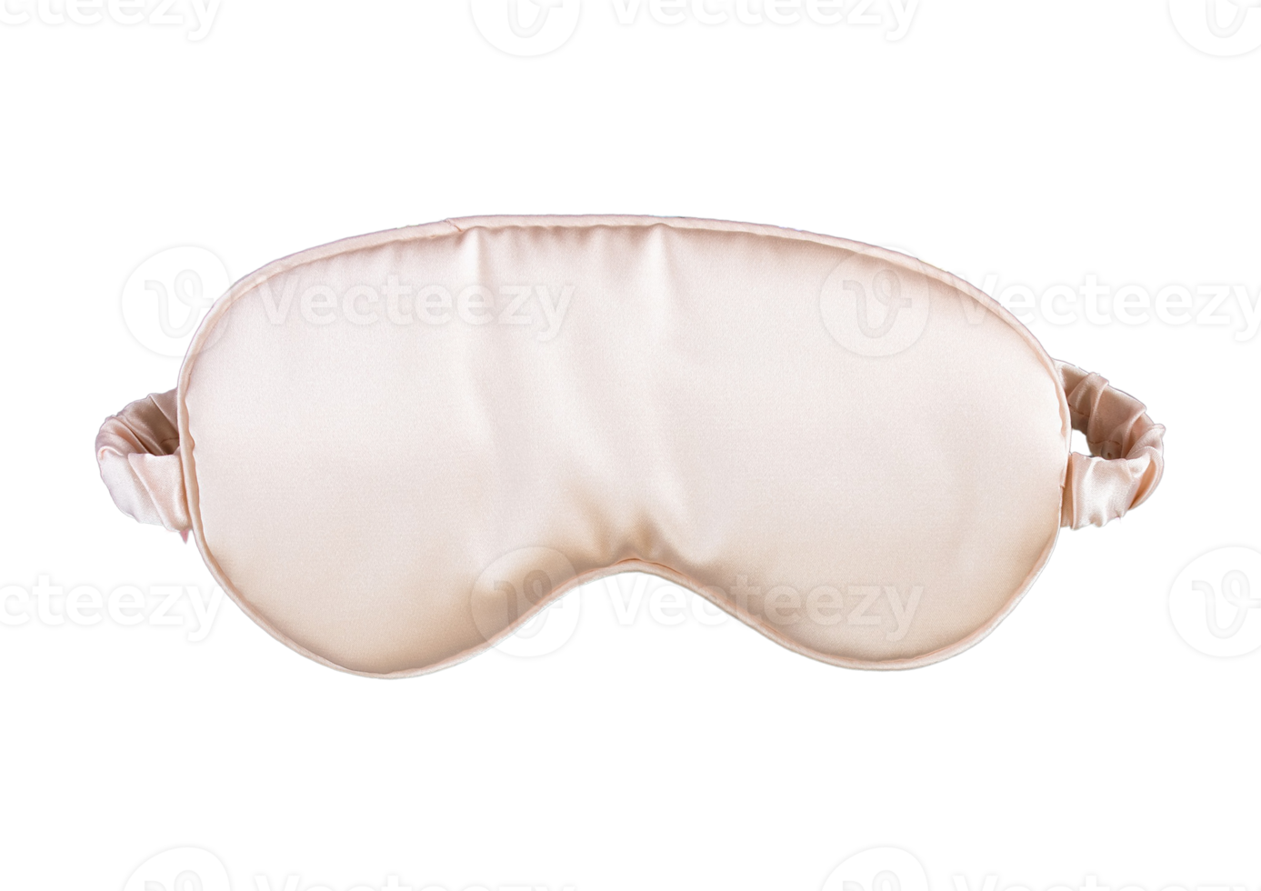 Beige mask to sleep isolated on a transparent background png