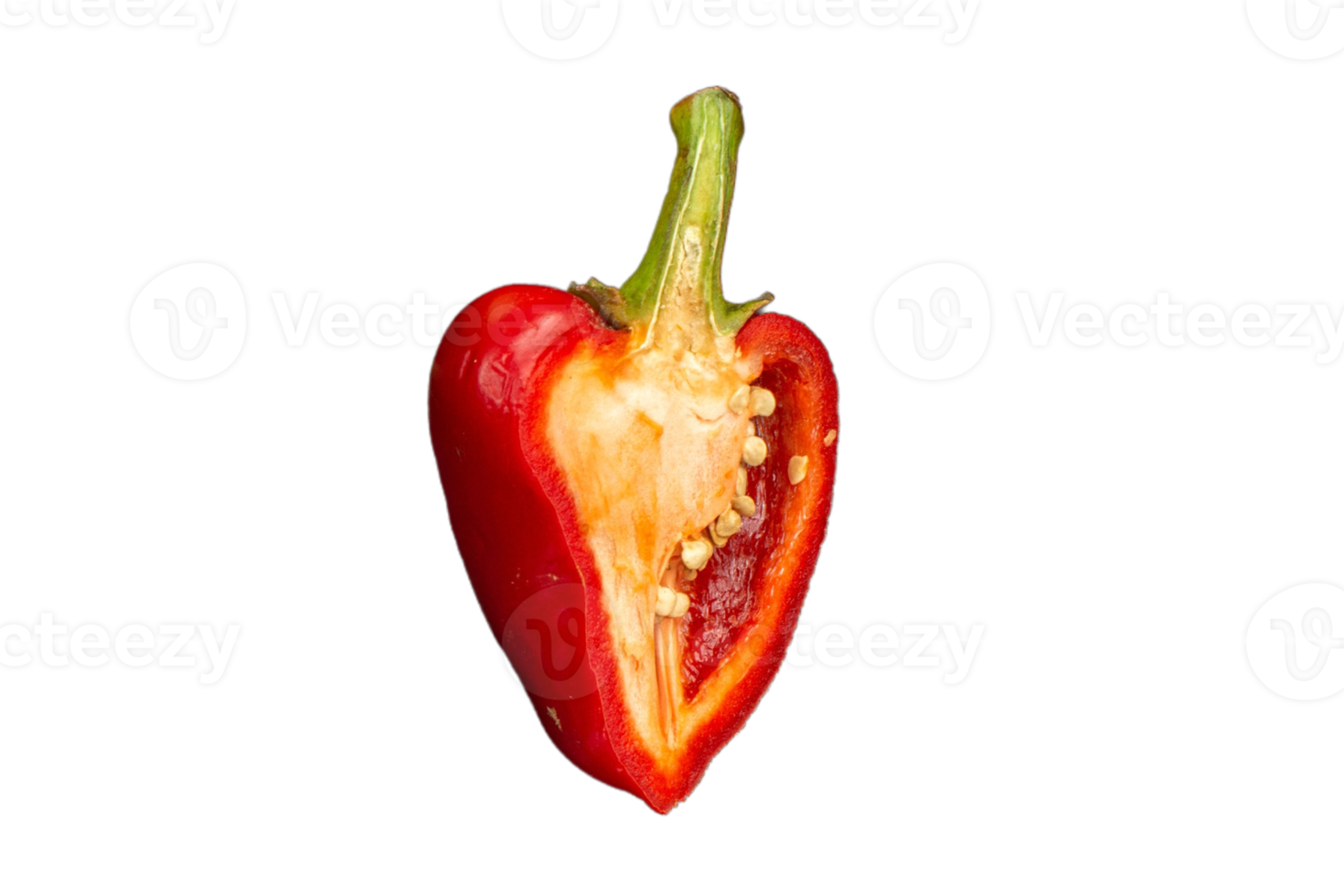 rot Paprika isoliert auf ein transparent Hintergrund png