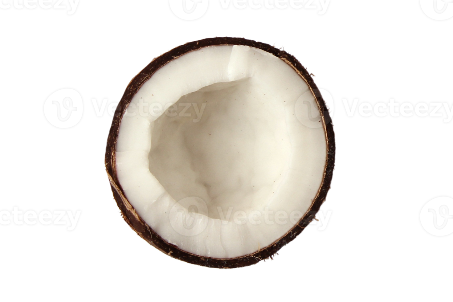 Half coconut isolated on a transparent background 21346785 PNG