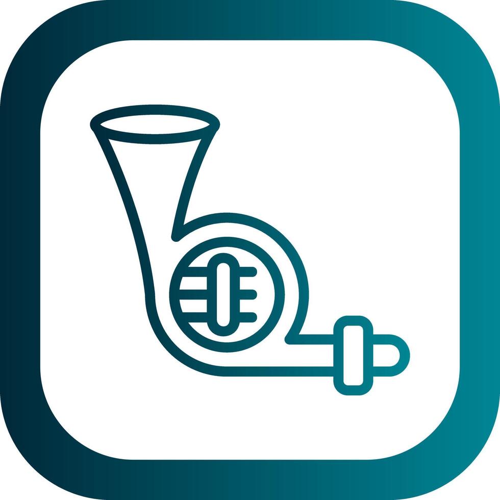 Horn Vector Icon Design