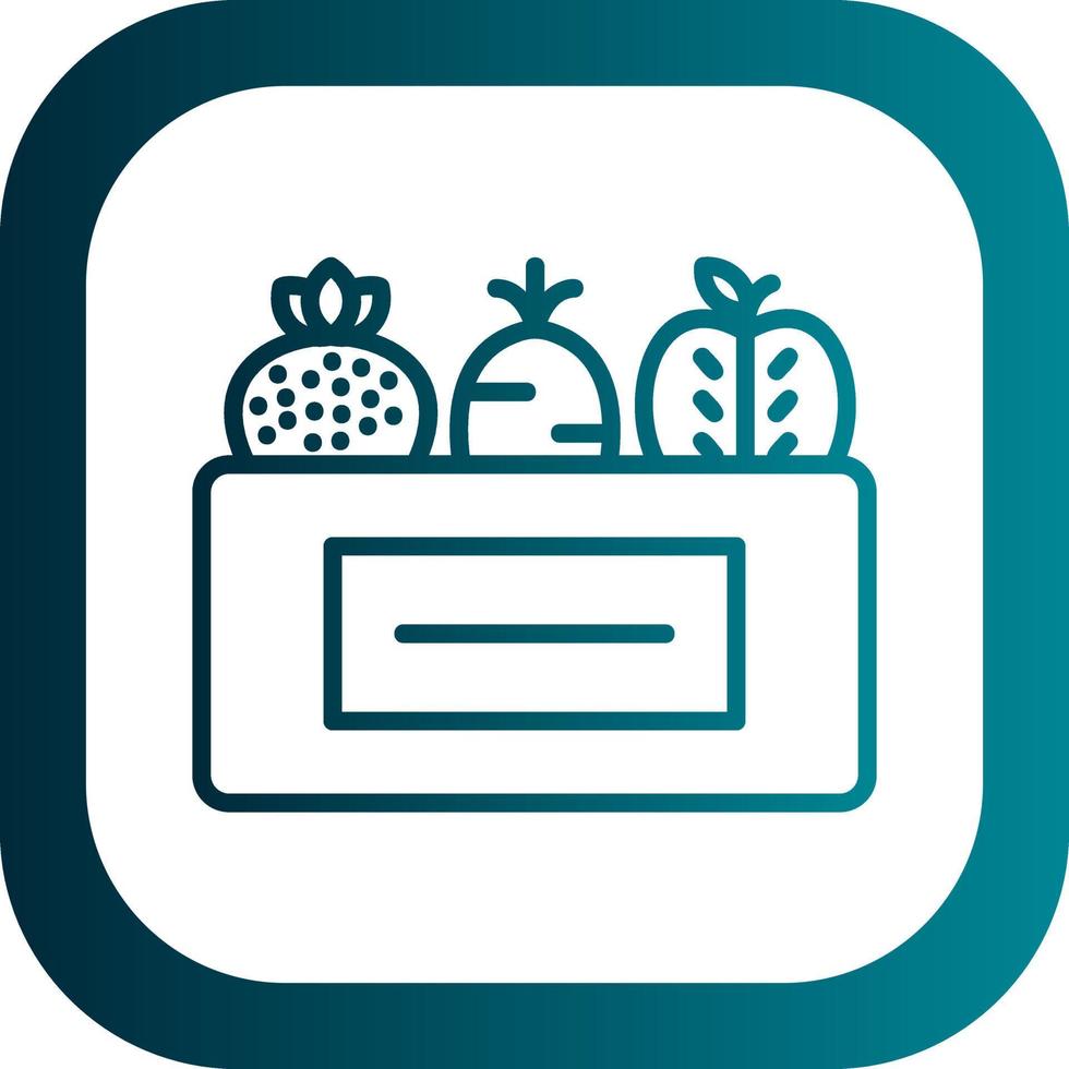 Healthy Food Vector Icon Design