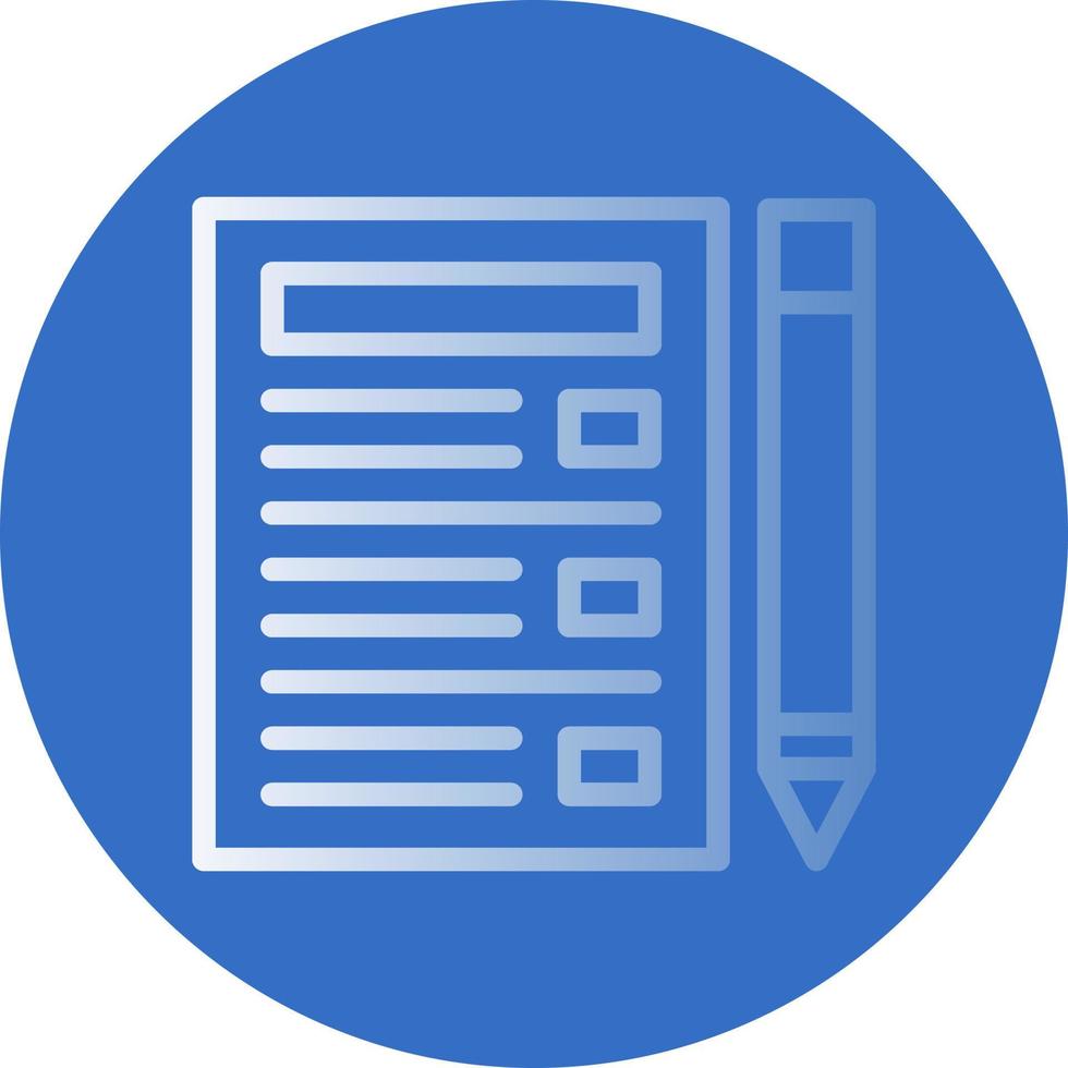 Task List Vector Icon Design