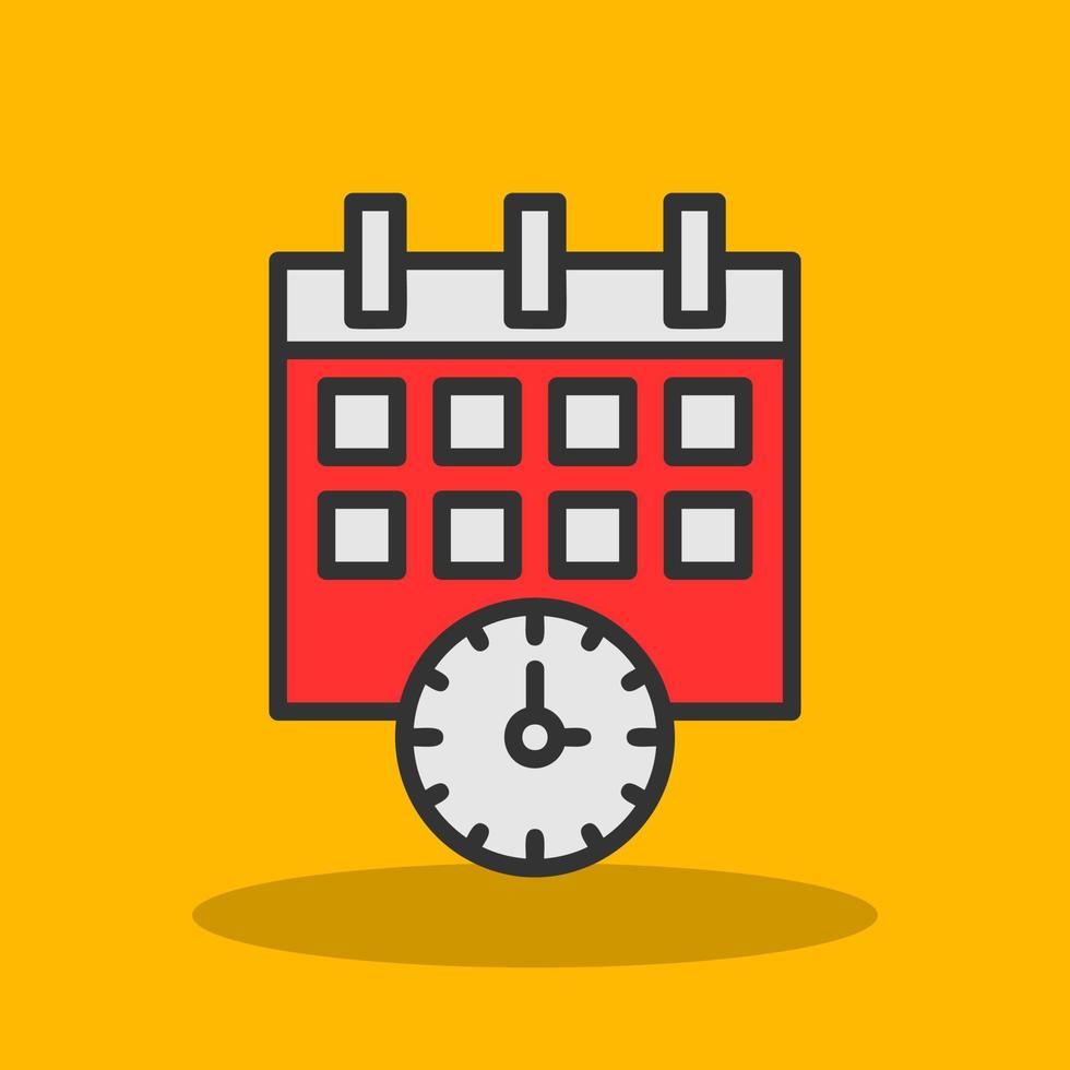 Schedule Vector Icon Design