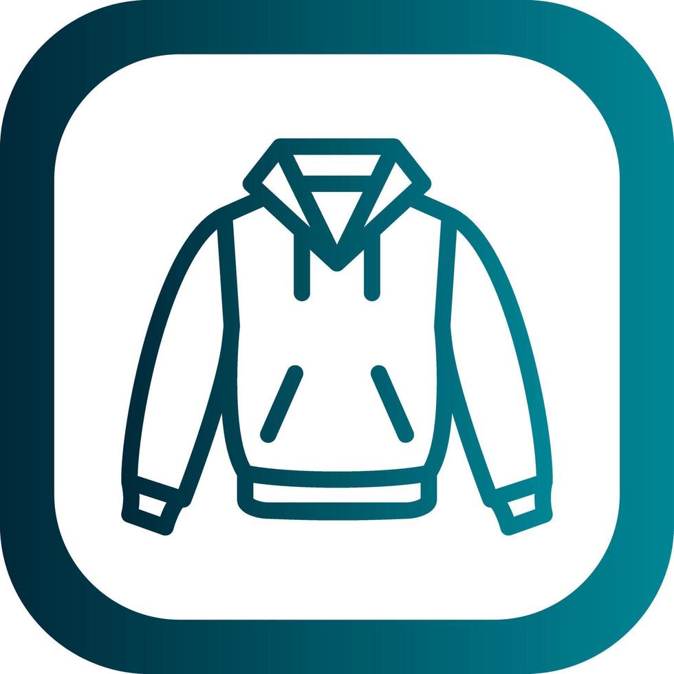 Hoodie Vector Icon Design