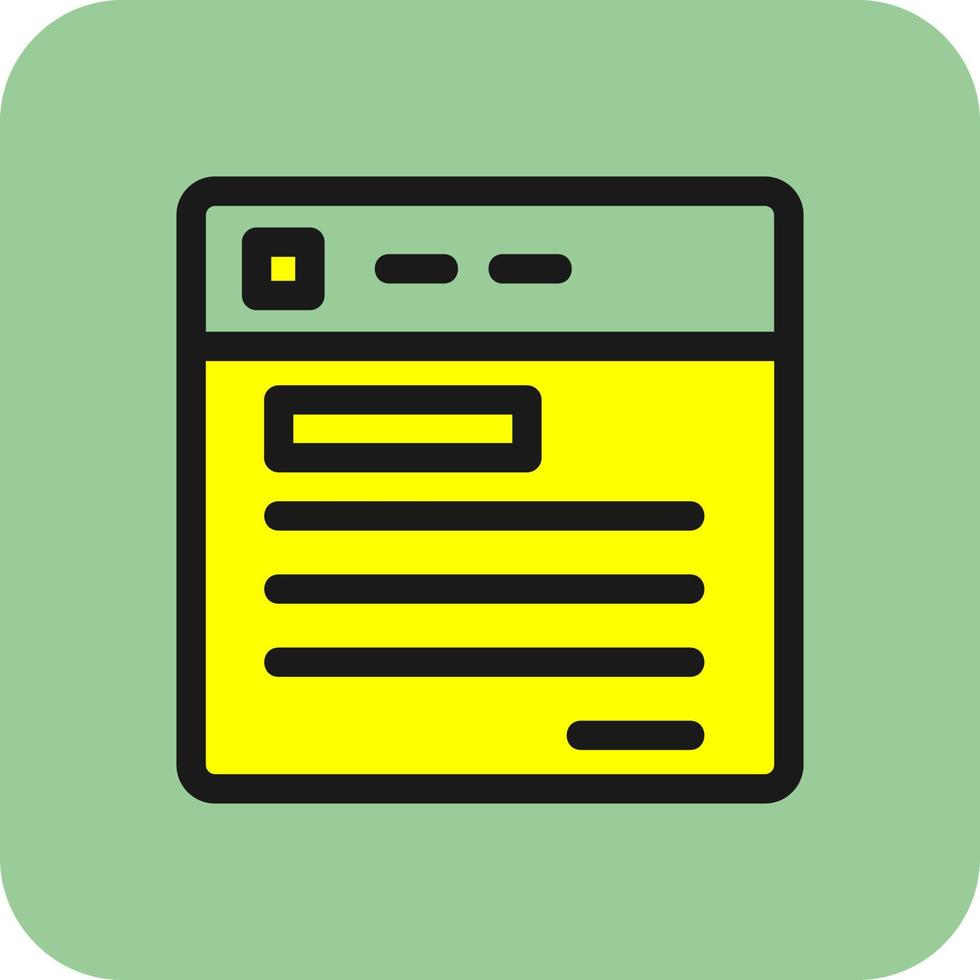 Website Ux Vector Icon Design