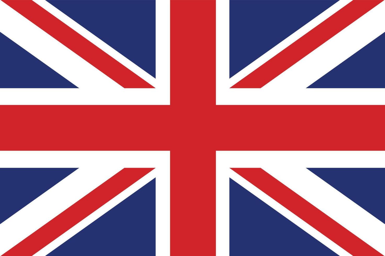 vector united kingdom flag standard format