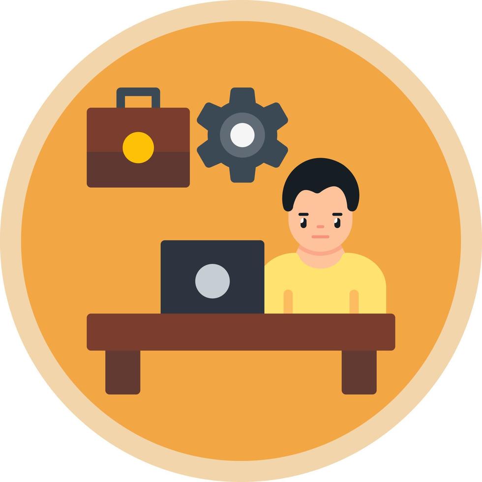 Work Smart Vector Icon Design