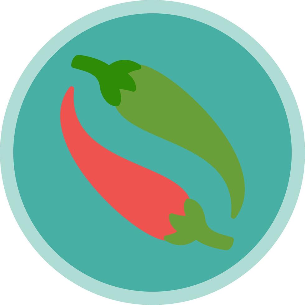 Chili Vector Icon Design