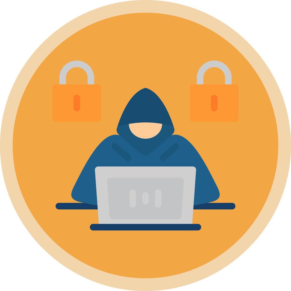 Hacker Vector Icon Design