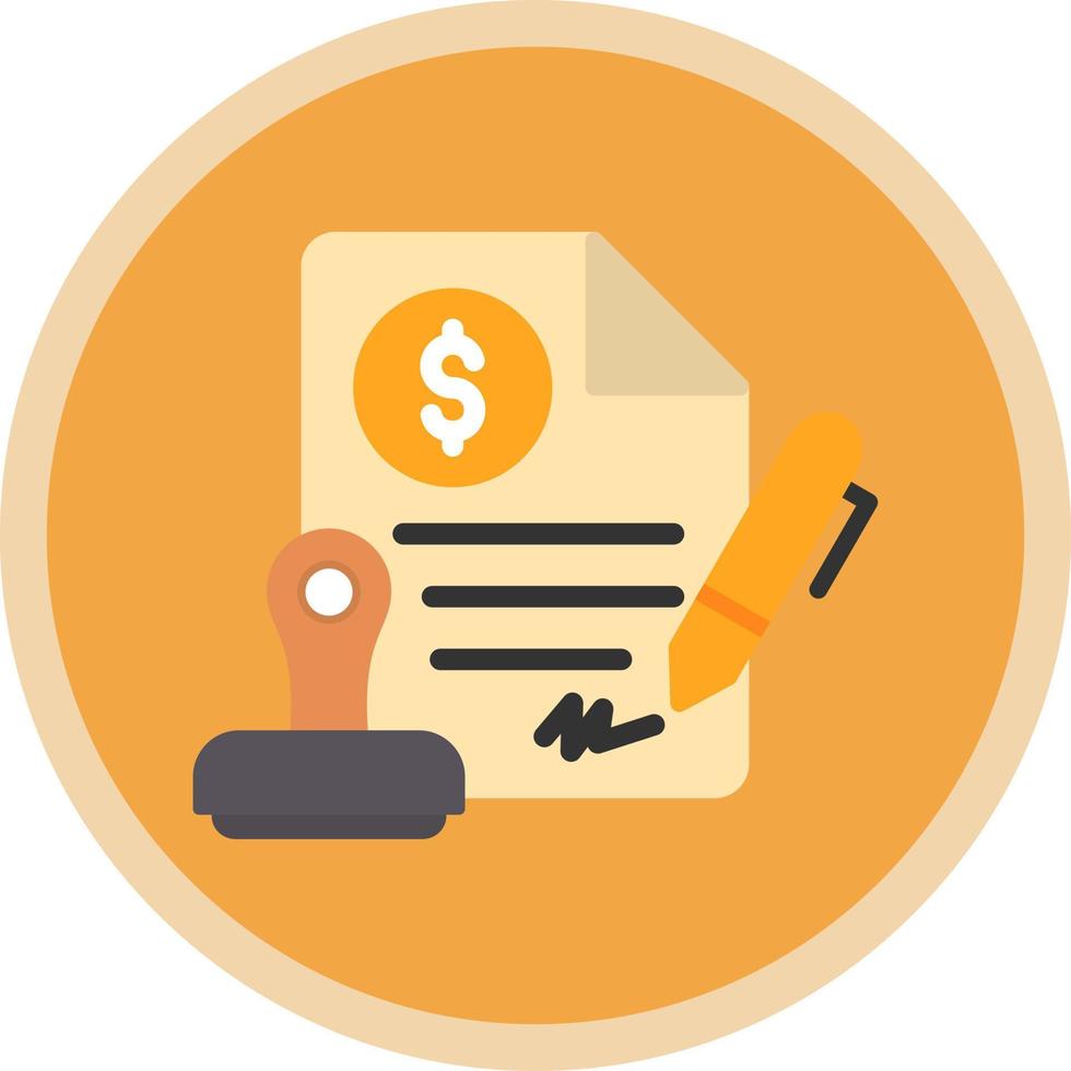 Agreement Vector Icon Design