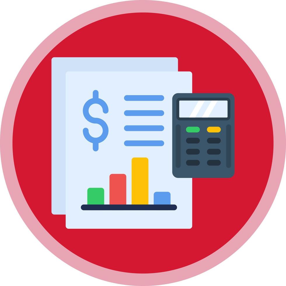 Budget Vector Icon Design
