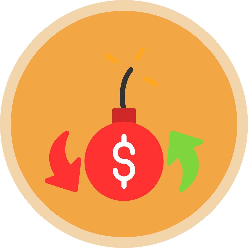 Debt Vector Icon Design