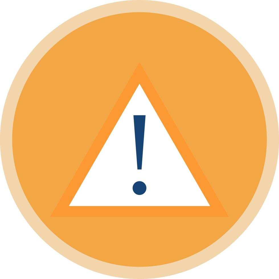 Alert Vector Icon Design