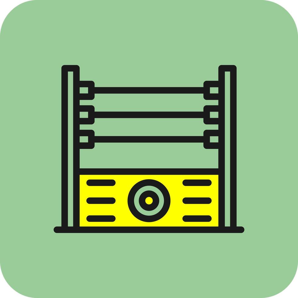 Wrestling Vector Icon Design