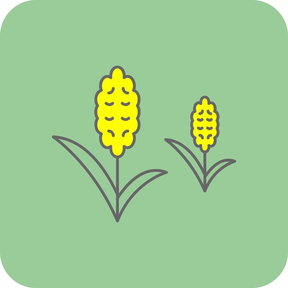 Hyacinth Vector Icon Design