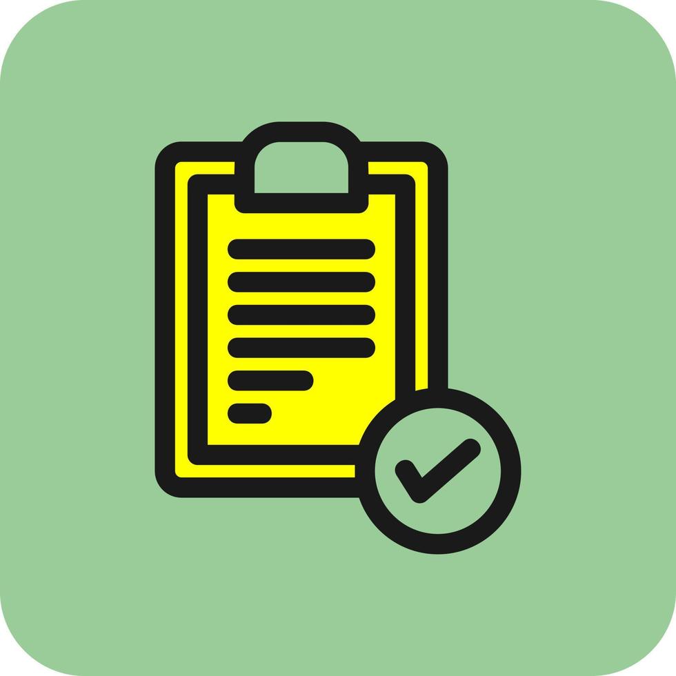 Checking Files Vector Icon Design