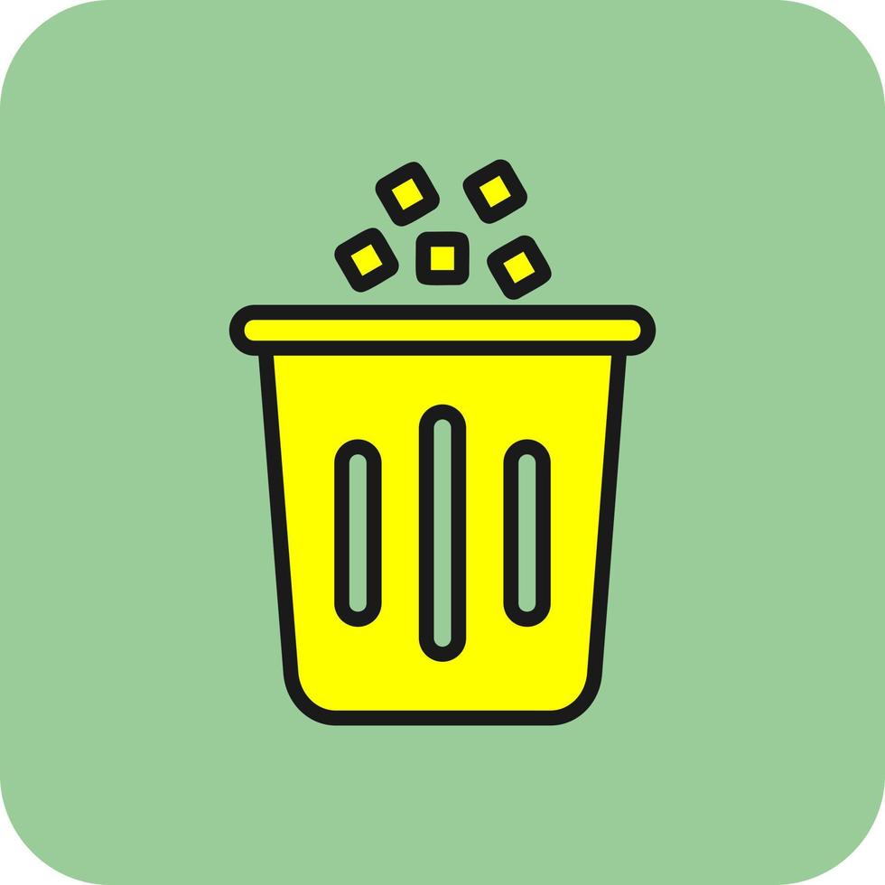 Litter Vector Icon Design