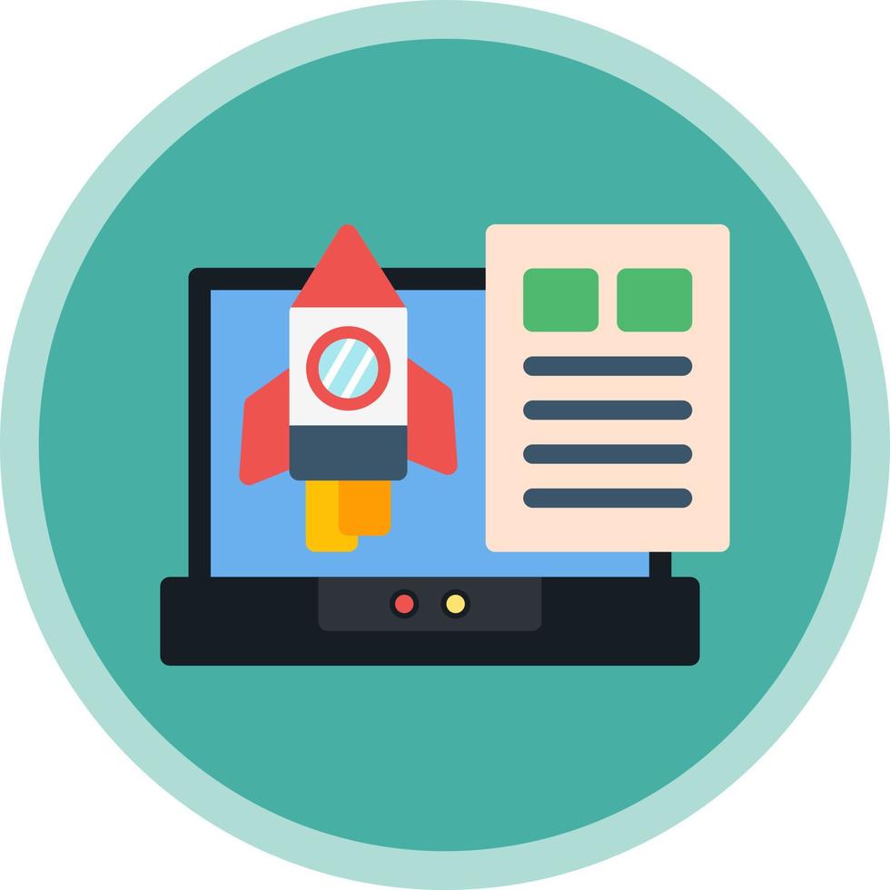 Launch Vector Icon Design