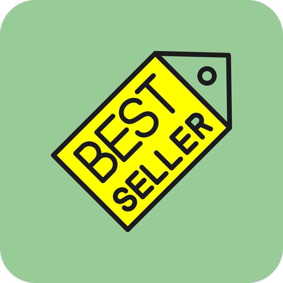 Best Seller Vector Icon Design