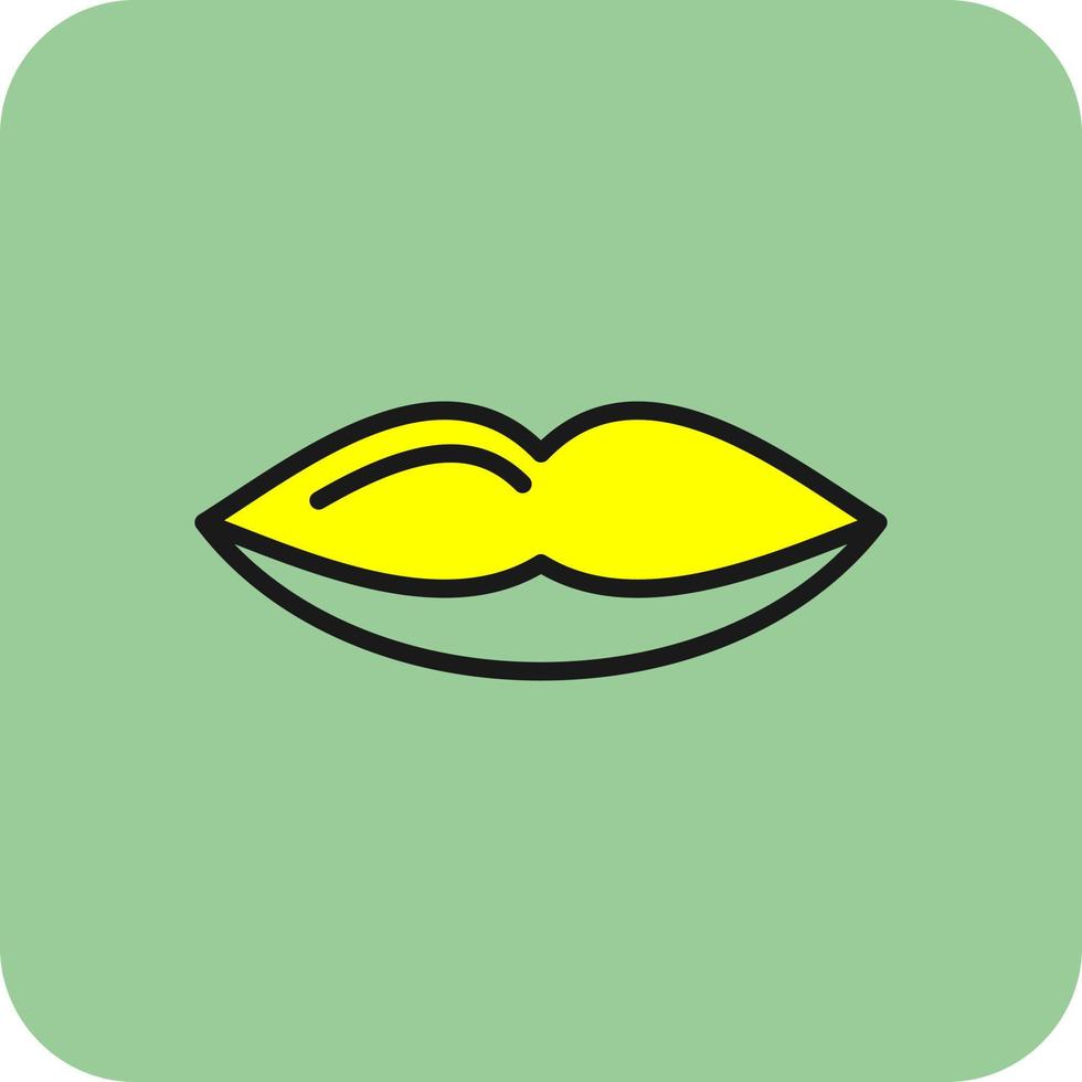 Lips Vector Icon Design