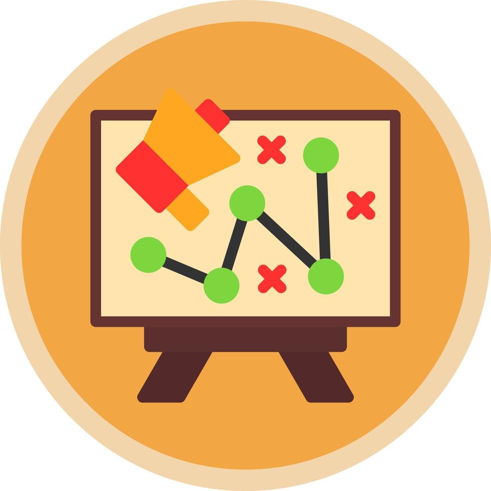 Marketing Strategy Vector Icon Design