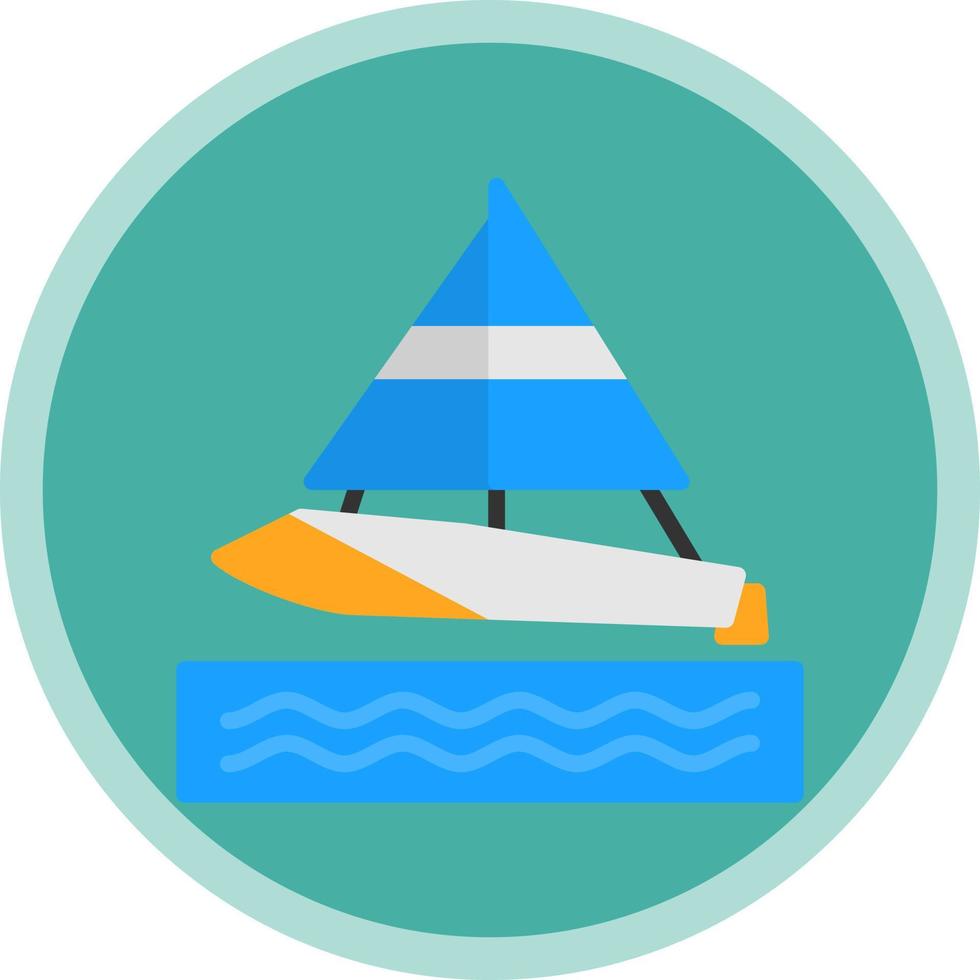 Monsoon Cup Vector Icon Design