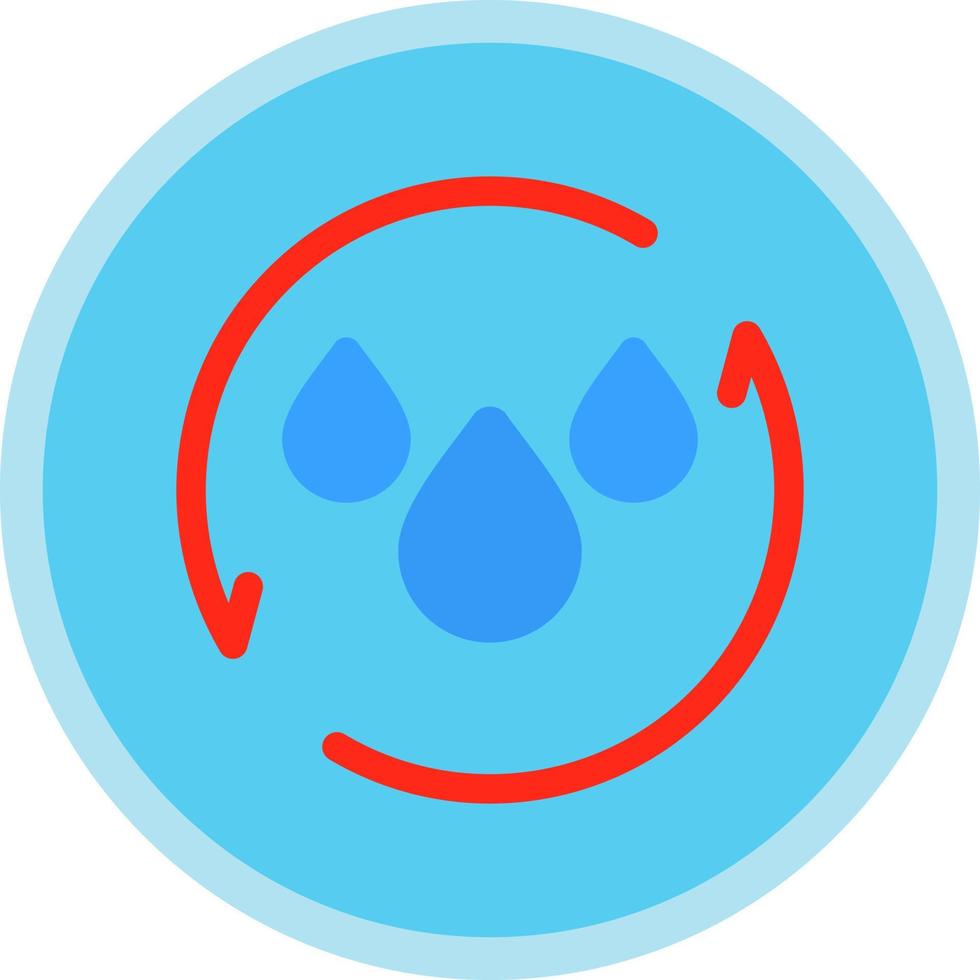 Save Water Vector Icon Design