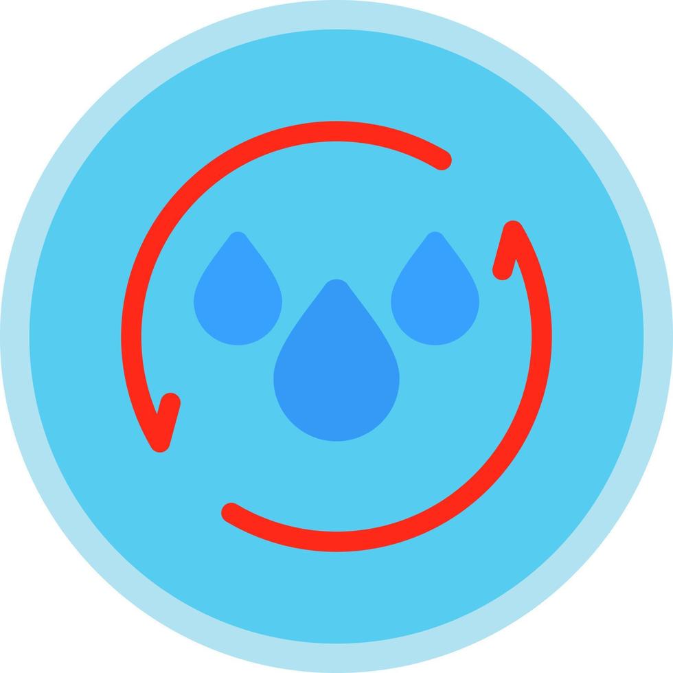 Save Water Vector Icon Design