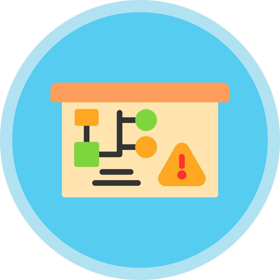Risk Vector Icon Design