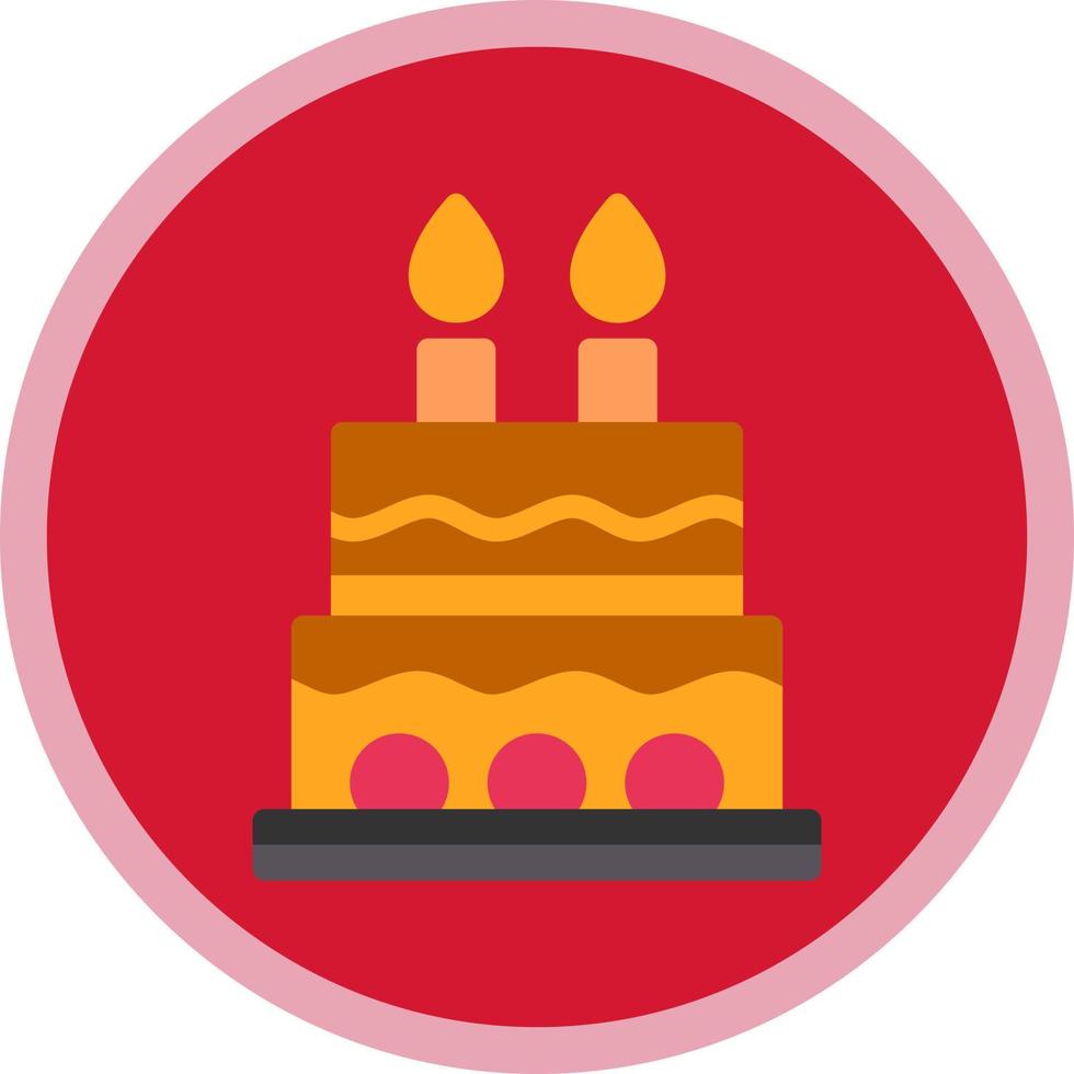 Cake Vector Icon Design