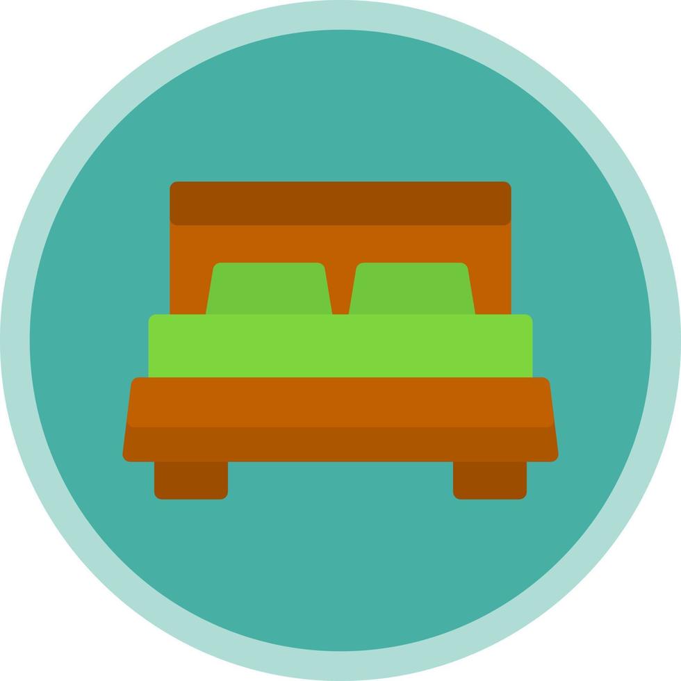 Bed Vector Icon Design