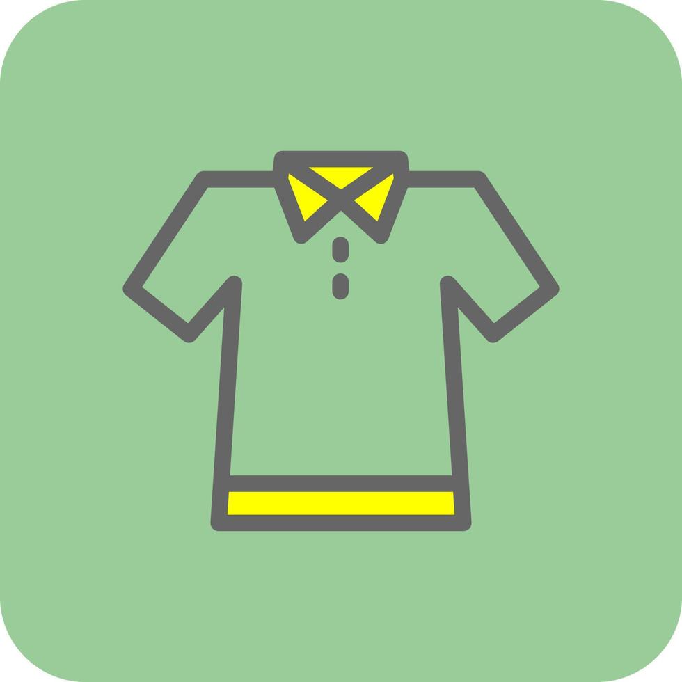 Polo Shirt Vector Icon Design