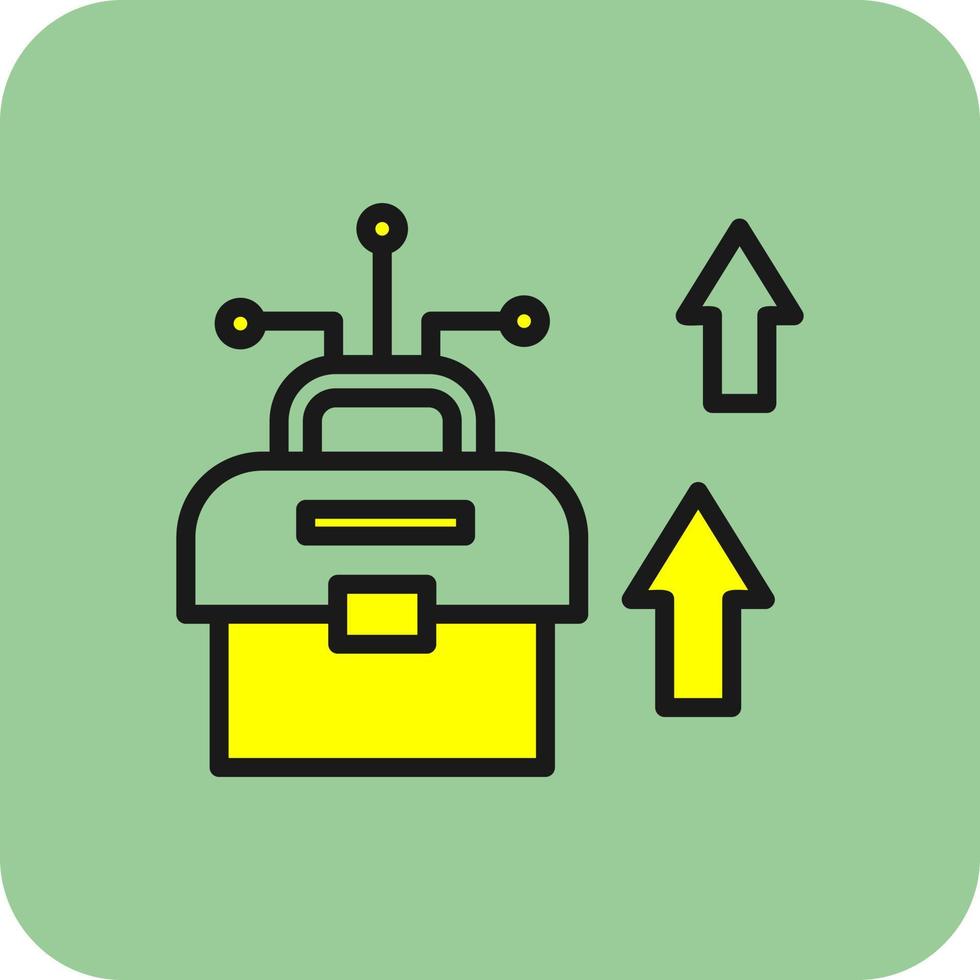 Business Growth Vector Icon Design