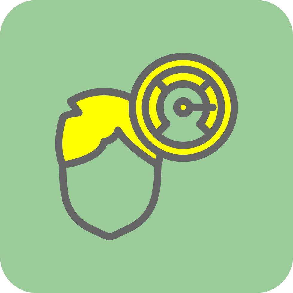 Mental Control Vector Icon Design