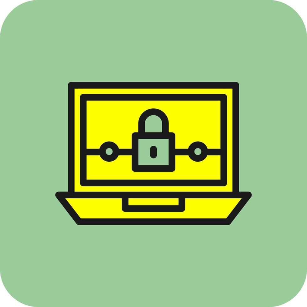 Ransomware Vector Icon Design