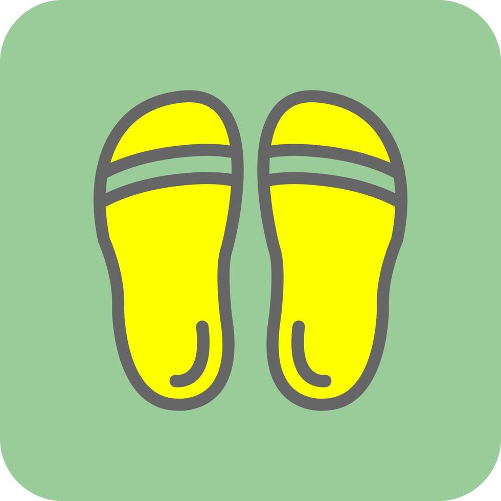 Slipper Vector Icon Design