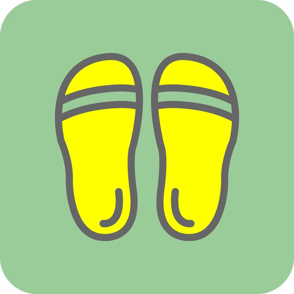 Slipper Vector Icon Design