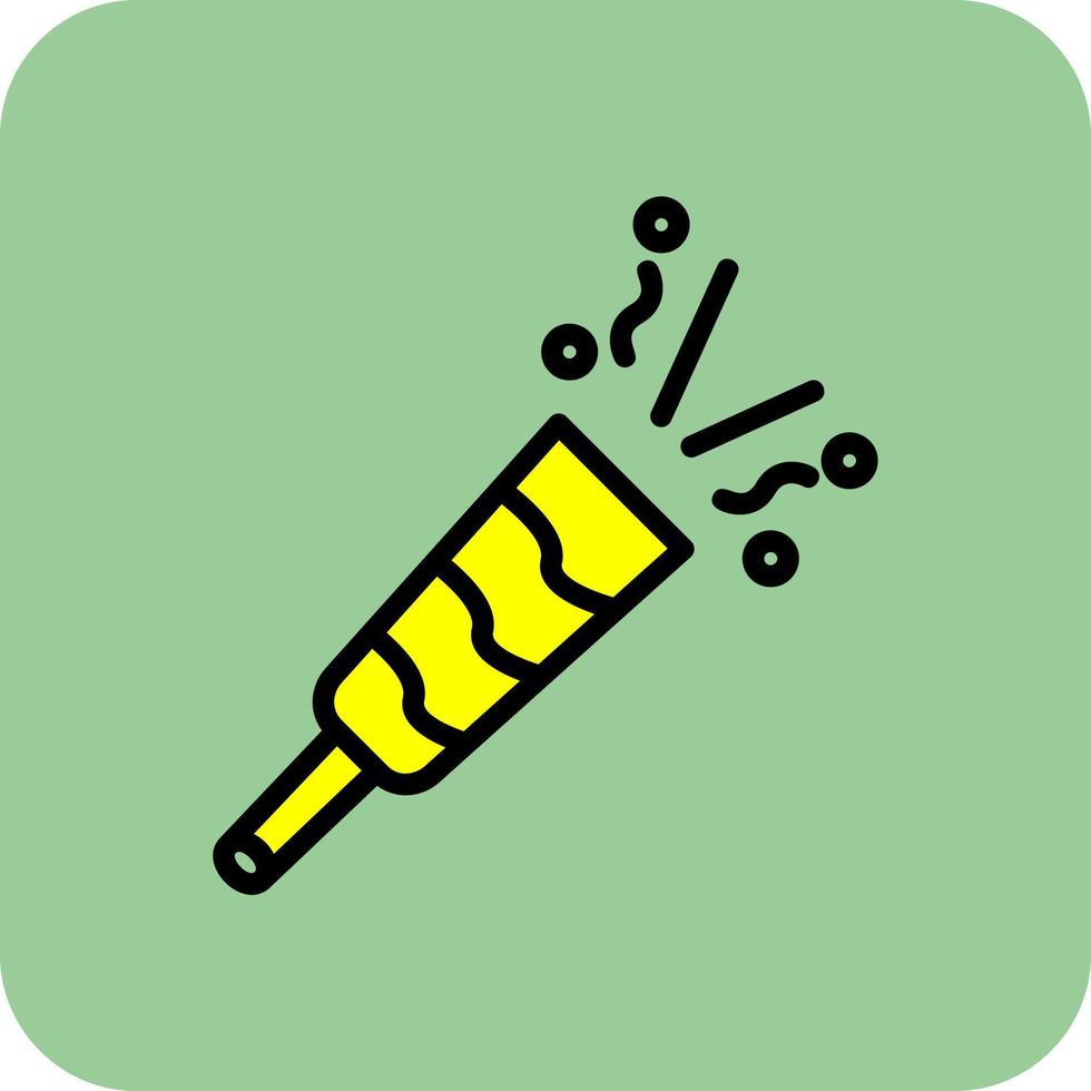 Party Blower Vector Icon Design