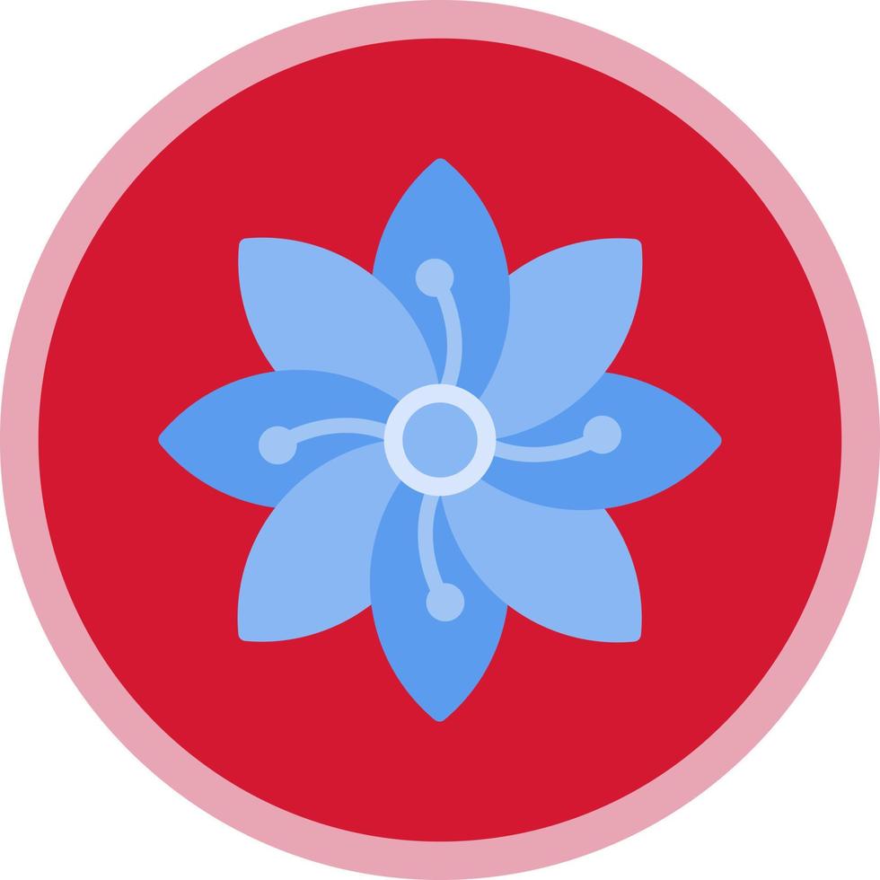 Hydrangea Vector Icon Design