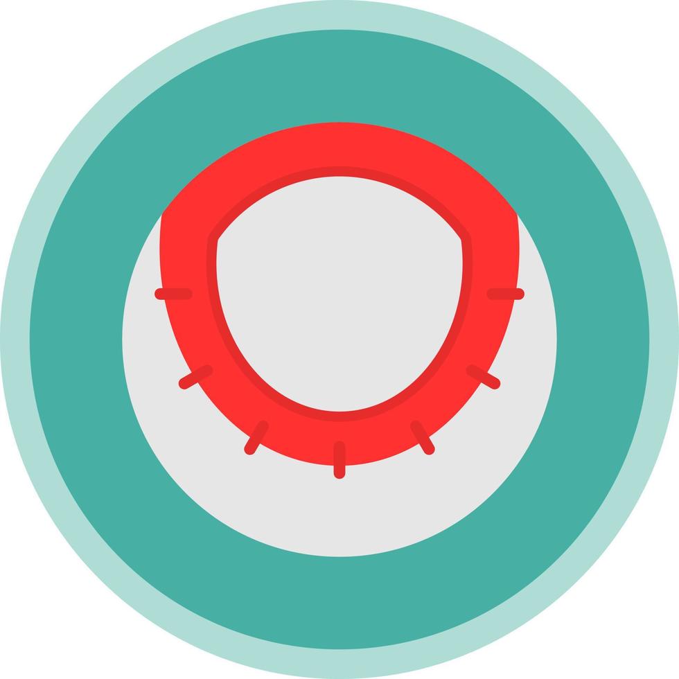 Beach Baseball Vector Icon Design