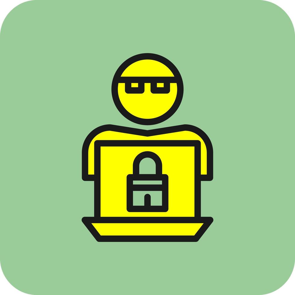 Cyber Attack Vector Icon Design