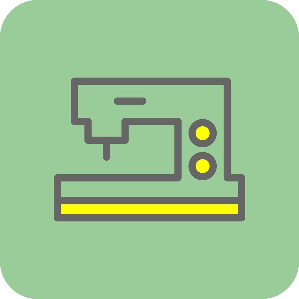 Sewing Machine Vector Icon Design