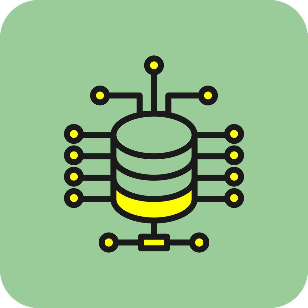 Data Storage Vector Icon Design