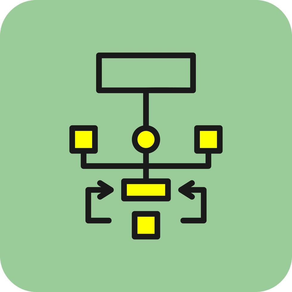 Algorithm Vector Icon Design