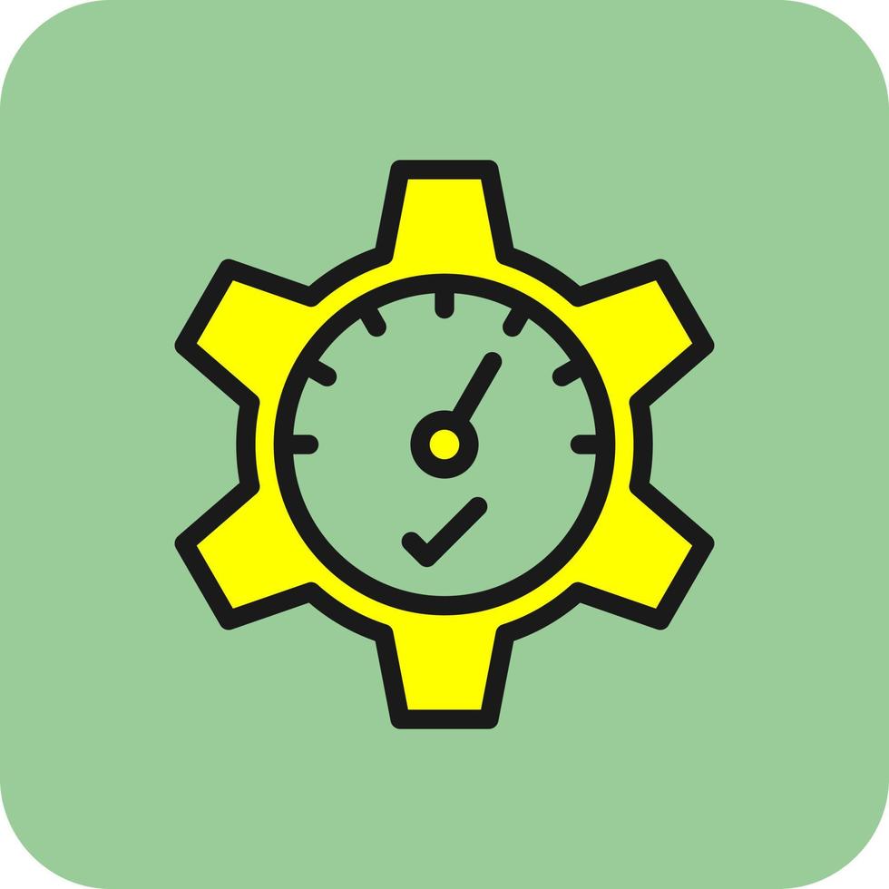 Constant Development Pace Vector Icon Design