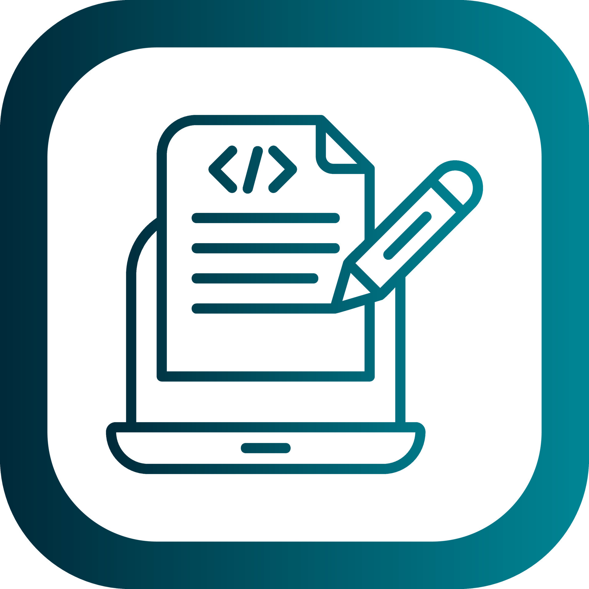 Programming Notes Vector Icon Design 21348407 Vector Art at Vecteezy