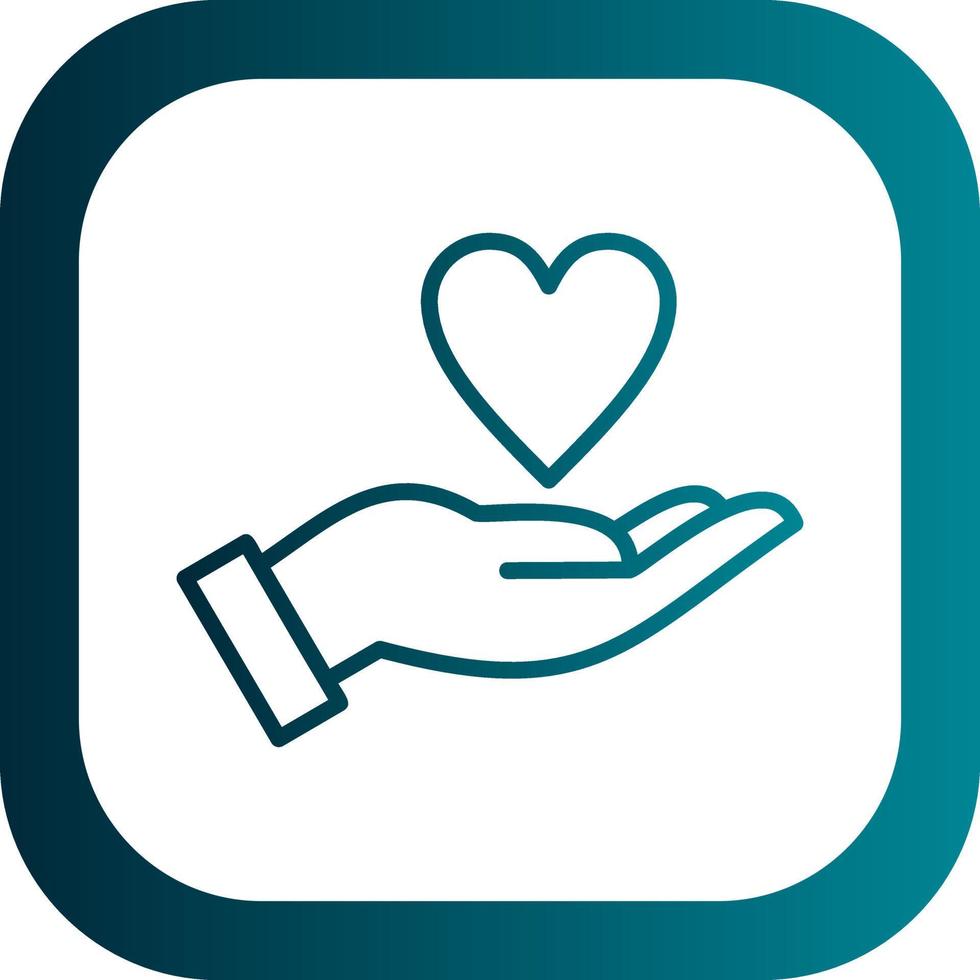 Organ Donation Vector Icon Design