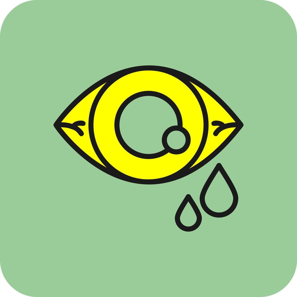 Conjunctivitis Vector Icon Design